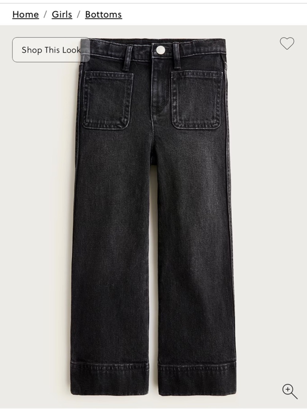 J.Crew Girls’ Sailor stretch denim trouser in Everdeen wash 5